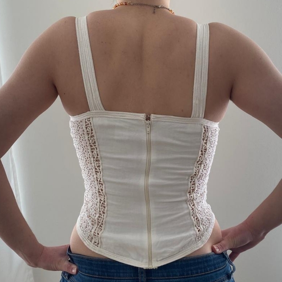1980s Ritmo Di Perla Corset Top - Picture 2 of 13